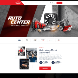 Theme WordPress gara sửa chữa, bảo dưỡng ô tô