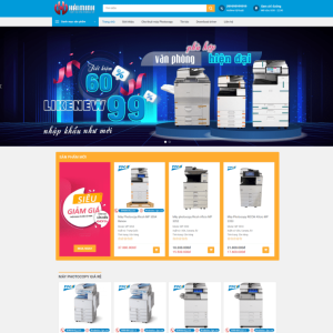 Theme wordpress bán máy photocopy 7