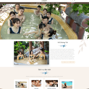 Theme wordpress khu du lịch sinh thái