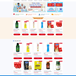 Theme wordpress nhà thuốc long châu