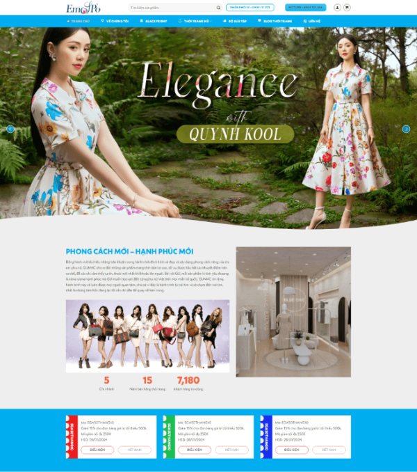 Theme wordpress thời trang 24