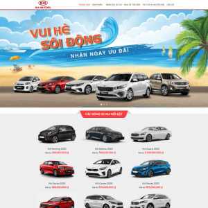 Theme WordPress Bán Xe Ô Tô Kia: Giá Rẻ, Đẹp và Chuẩn SEO