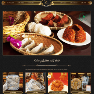 Theme wordpress bán yến sào 01