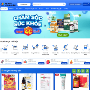 Theme wordpress nhà thuốc 5