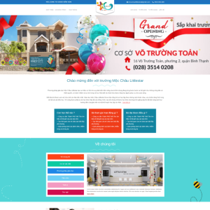 Theme wordpress trường mầm non 2