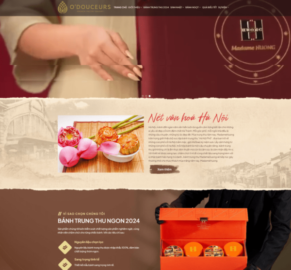 Theme wordpress bán bánh trung thu 1
