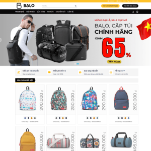 Theme wordpress bán balo 1