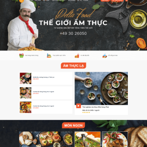 Theme wordpress nhà hàng 6