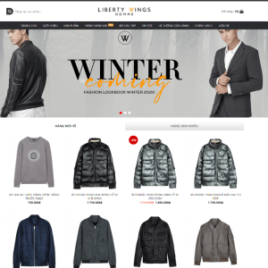 Theme wordpress thời trang nam 1