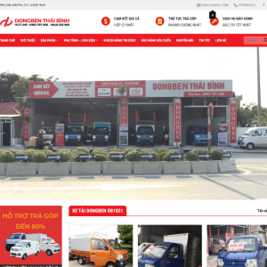 Theme wordpress bán xe ben
