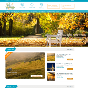 Theme wordpress tour du lịch