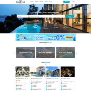 Theme wordpress danh bạ villa khách sạn biệt thự