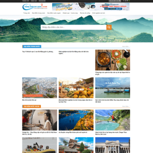 Theme wordpress tin tức 11 – review du lịch