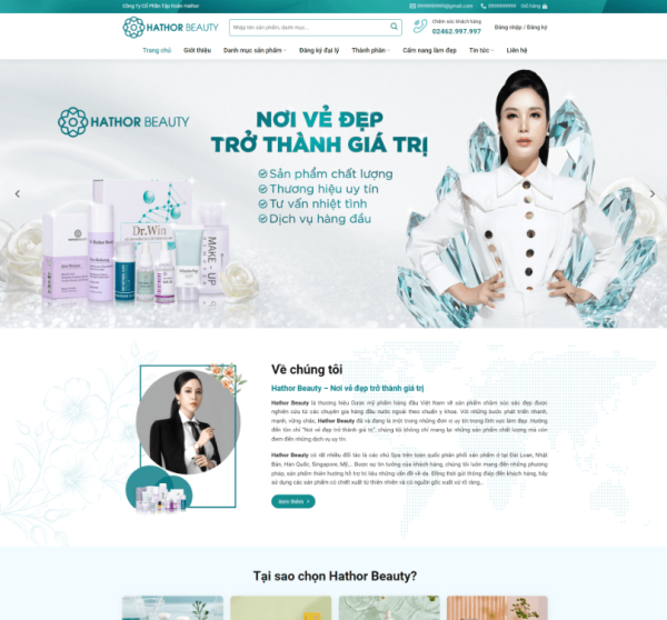 Theme wordpress mỹ phẩm 16