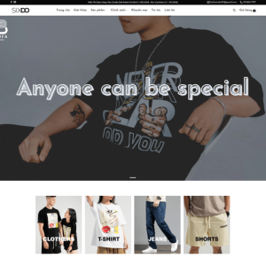 Theme wordpress bán quần áo