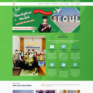 Theme wordpress du học nước ngoài
