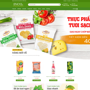 Theme wordpress thực phẩm trái cây sạch