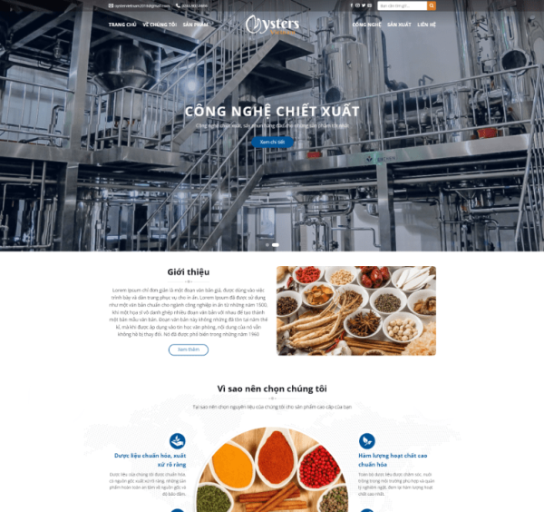 Theme wordpress thực phẩm chức năng 7