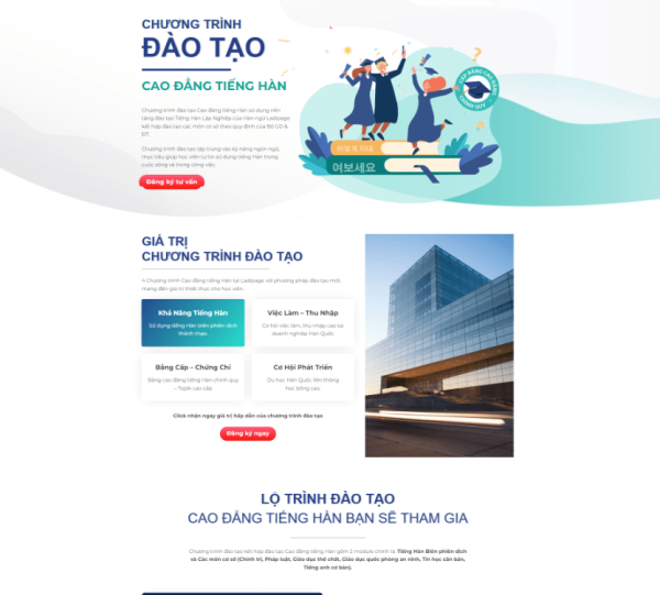 Theme wordpress cử nhân du học