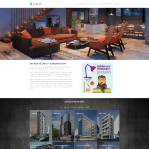 Theme wordpress kiến trúc xây dựng 4