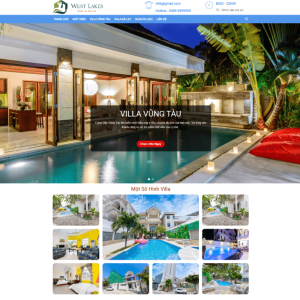 Theme wordpress cho thuê villa khách sạn