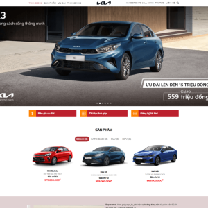 Theme WordPress hãng xe kia chuẩn đẹp