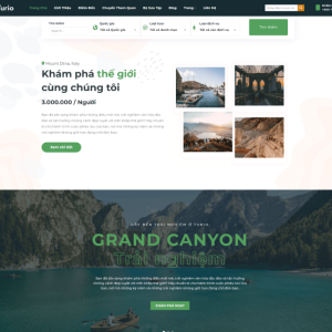Theme WordPress Du Lịch 01 cao cấp