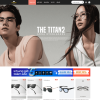 Theme wordpress shop bán mắt kính thời trang sang trọng