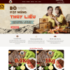 Theme wordpress bán thịt bò một nắng đặc sản Tây Nguyên