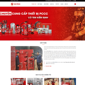 Theme wordpress phòng cháy chữa cháy