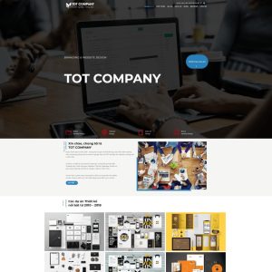 Theme wordpress giới thiệu công ty thiết kế, maketing