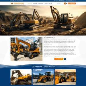 Theme WordPress bán xe cơ giới