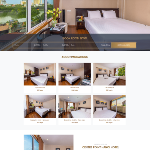 Theme wordpress khách sạn 7 có đặt phòng