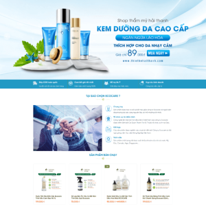 Theme wordpress shop bán mỹ phẩm và dược liệu