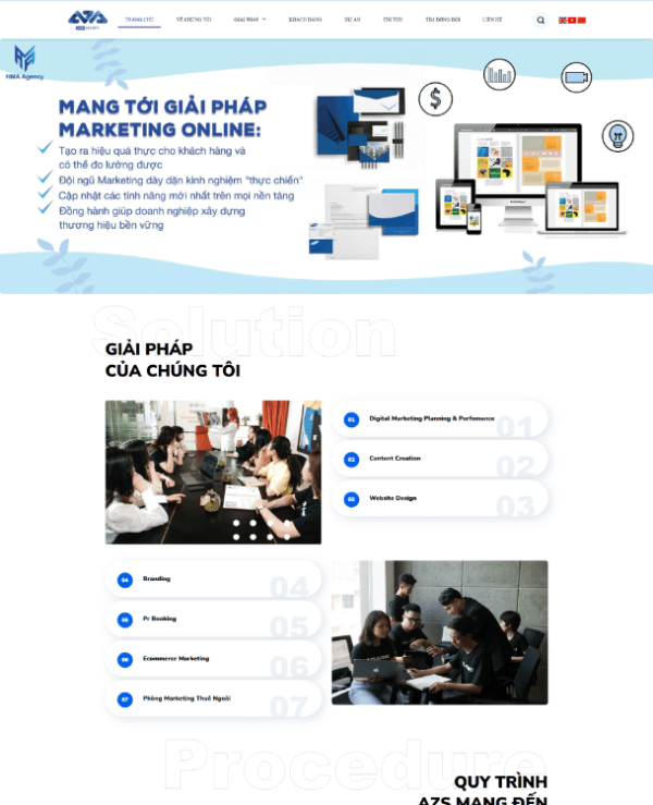 Theme wordpress công ty marketing, thiết kế web, agency digital 6