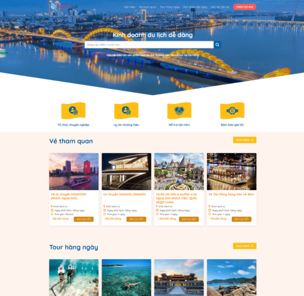 Theme wordpress bán tour du lịch 25