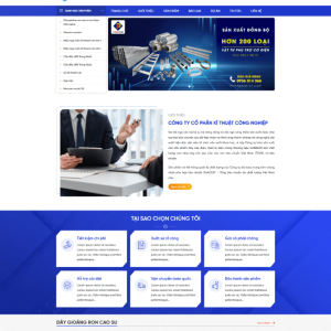 Theme wordpress bán vật tư cơ khí máy móc