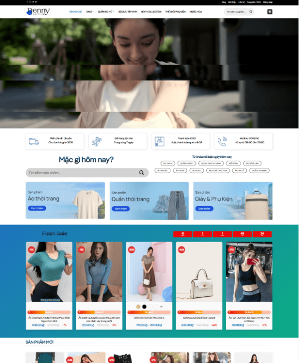 Theme wordpress thời trang quần áo 35