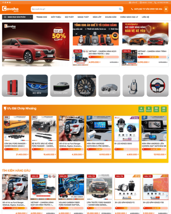 Theme wordpress đồ chơi xe hơi 4