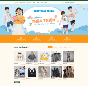 Theme WordPress Thời Trang Trẻ Em 47