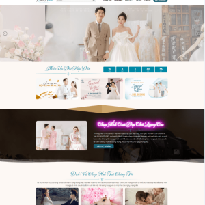 Theme wordpress tiệm chụp ảnh studio wedding 8 tối ưu chuẩn seo