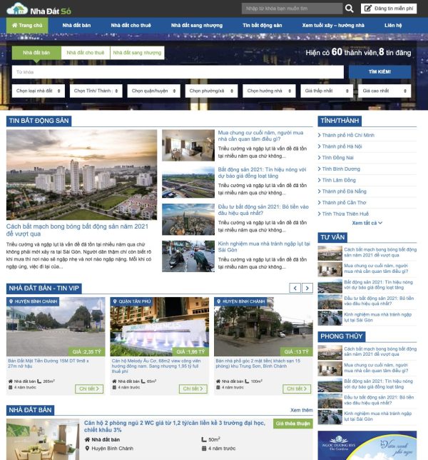 Theme WordPress bất động sản 45