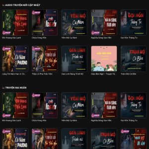 Theme WordPress nghe truyện audio