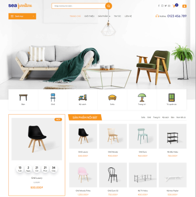 Theme WordPress Bán Hàng Nội Thất 53