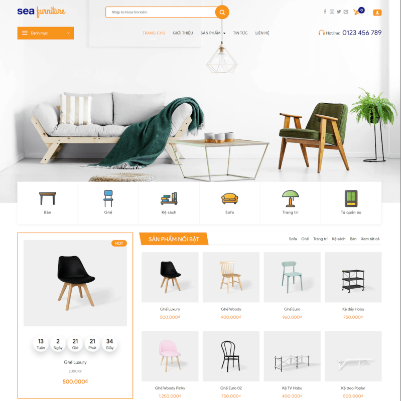 Theme WordPress Bán Hàng Nội Thất 53