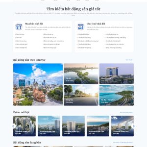 Theme wordpress bất động sản giống bds123, có tính năng nạp tiền