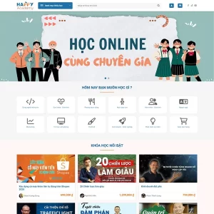 Theme wordpress bán khóa học