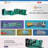 Theme WordPress công ty cung cấp máy phát điện