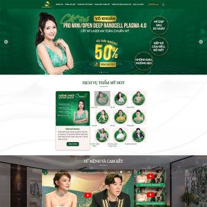 Theme WordPress thẩm mỹ viện, làm đẹp
