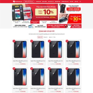 Theme WordPress sửa chữa điện thoại 03